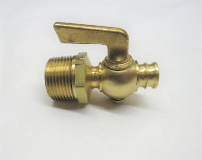 Brass Drain Pet Cock Valve Hit Miss Gas Air Engines Motor 3/4 inch NPT AC16