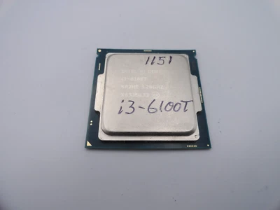Intel Core i3-6100T 2 Cores 4 Threads 3.2GHz LGA1151 CPU - Image 1 of 2