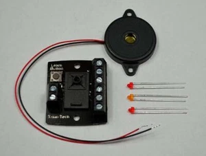 TTLFX1S Train Tech N/HO/OO Scale Level Crossing Barrier Lights with Sound - Picture 1 of 1