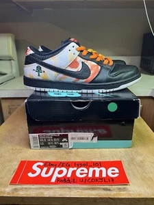 Pre-Owned - Size 10.5 - Nike Dunk Low SB Tie-Dye Raygun Black 2019 - BQ6832 001 - Picture 1 of 7
