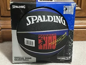Shaquille O’Neal Shaq Attaq Basketball Vintage Rare New In Box Spalding Ball - Picture 1 of 5