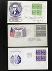 US FDC FIRST DAY COVER PRESIDENTS SERIES 1938  LOT OF 14