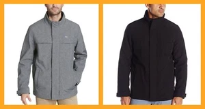 Dockers ~ Jackson Softshell Men's Water Resistant Car Coat $180 NWT - Picture 1 of 5