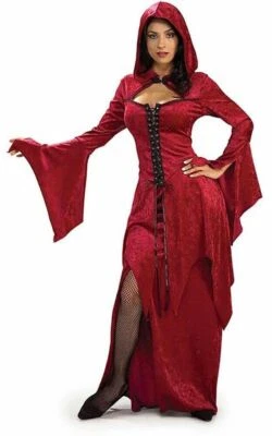 Crimson Vampira Adult Costume - Image 1 of 2