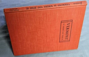 VERMONT IS WHERE YOU FIND IT VON KEITH JENNISON 1941 HC FOTOGRAFIEN - Bild 1 von 5