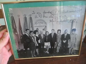 President Ford & President Nixon Official White House Original Photo Washington - Picture 1 of 9