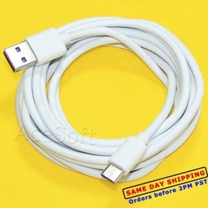 9 Feet Type-C USB 3.1 to 3.0 Data Charging Cable for HTC One M10 Lifestyle Phone - Picture 1 of 1