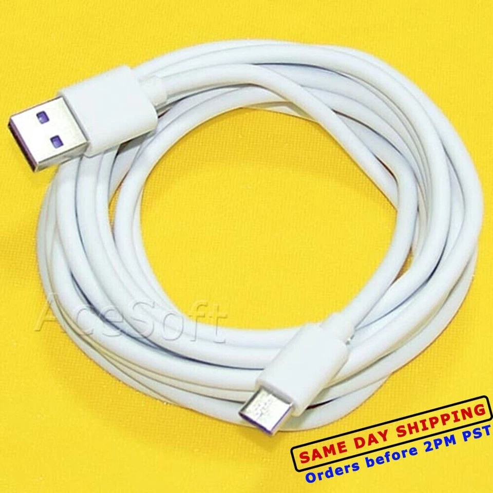 9 Feet Type-C USB 3.1 to 3.0 Data Charging Cable for HTC One M10 Lifestyle Phone - Image 1 of 1