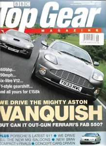 TOP GEAR UK EDITION 2001 SEPT - LATEST 911, MG SALOONS, BMW COMPACT, CONCEPTS - Picture 1 of 1