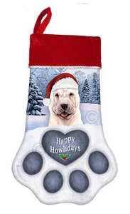 Christmas Stocking - White Shar Pei - Bild 1 von 1
