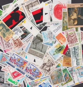 NEW FRANC STAMP LOT ** FACIAL 114 Euros - Picture 1 of 1