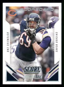 2015 Score Scorecard #274 Jared Allen - Picture 1 of 2
