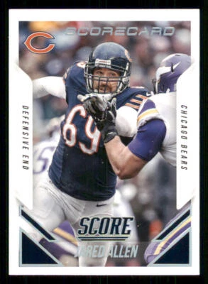 2015 Score Scorecard #274 Jared Allen - Image 1 of 2