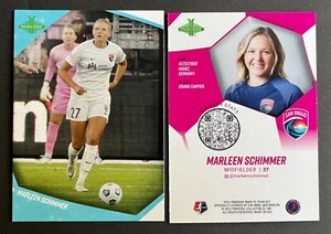 Marleen Schimmer 2022 Parkside NWSL INAUGURAL TEAM SET Rookie (PR 2022) WAVE QTY - Picture 1 of 1