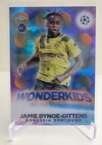 2022-23 TOPPS CHROME SAPPHIRE JAMIE BYNOE-GITTENS WONDERKIDS RC GOLD Ser #16/50 - Picture 1 of 2
