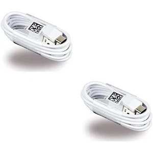 Two (2) OEM Samsung USB-C Data Charging Cables for Galaxy - Bulk Packaging - Picture 1 of 4
