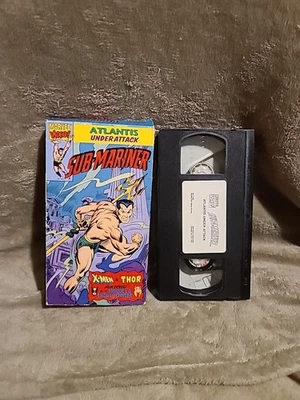 Sub-Mariner - Atlantis Under Attack VHS X-men Thor Marvel Video Animated Film - Image 1 of 4