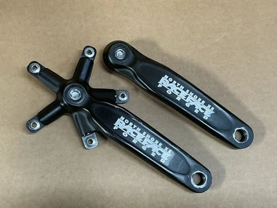 Brazos de manivela Race Face forjados North Shore XC 165 mm longitud 110/74 mm BCD vintage MTB Foto 1 de 4