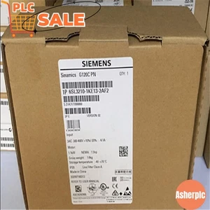 New Siemens 6SL3 210-1KE13-2AF2 6SL3210-1KE13-2AF2 G120C RATED POWER 1,1KW - Picture 1 of 2