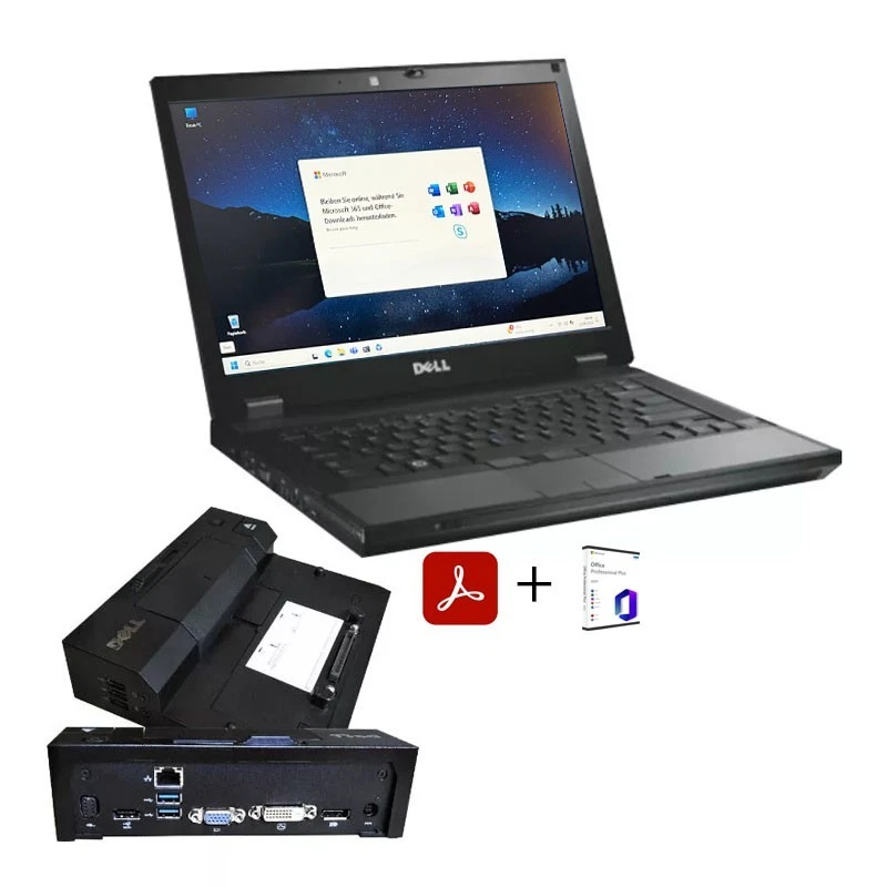 Dell Latitude E4310 Intel i3-370M 2.40 GHz, 8GB, 256GB SSD, OS Win 11 Pro Office - Bild 1 von 3
