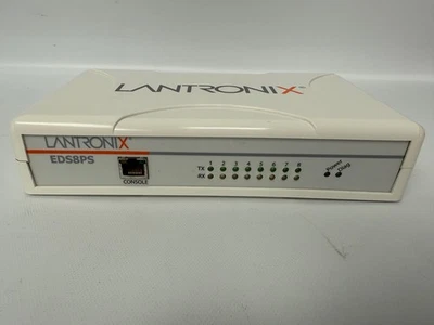 LANTRONIX EDS8PS 8 PORT DEVICE SERVER WITH WARRANTY - Image 1 of 4