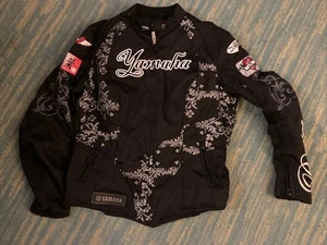 Joe Rocket Women’s Motorcycle Jacket Size Medium Mesh Floral Design Armor - Picture 1 of 10