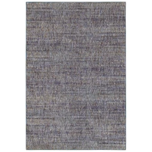 Purple Solid Achromatic Single Color Flat Area Rug 8033F - Aprx 3' 3" x 5' 2" - Picture 1 of 1