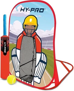 Popular Willow Cricket Bat Tennis Ball and Wicket Set for Kids - Picture 1 of 2