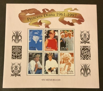 Maldivas Scott #2295-7 nunca articulado Foto 1 de 3