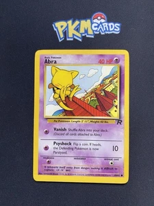 Pokémon TCG Abra Team Rocket 49/82 Regular LP. - Picture 1 of 3