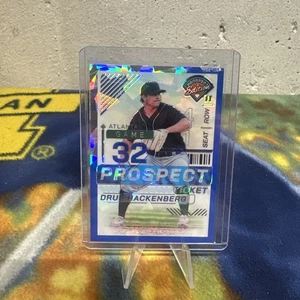 2024 Panini Prospect Edition - Drue Hackenberg - #184 Blue Ice /299 (RC) - Picture 1 of 2