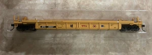 Remolque Evemodel escala HO 40' bien pintado para carros TTX sin caja - Imagen 1 de 4