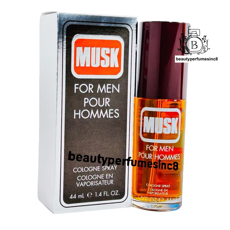 MUSK BY COTY PARA HOMBRE 1,4 OZ 44 ML SPRAY DE COLONIA NUEVO EN CAJA Foto 1 de 1