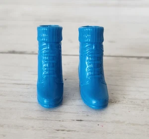 Barbie Blue Camp Camping Hiking Boots Doll Size - Picture 1 of 4