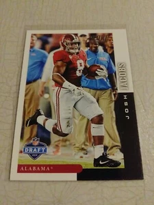 2019 JOSH JACOBS PANINI SCORE DFT-7 ROOKIE RC CARD RAIDERS ALABAMA PWE - Picture 1 of 2