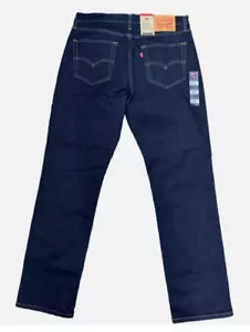 Levis 514 Straight Fit Jeans Stretch Jeans Color Rinsed Blue 005141017 - Picture 1 of 3