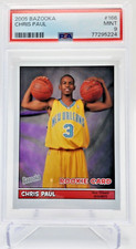 Chris Paul 2005-06 Topps Bazooka Rookie RC Card #166 PSA 9 Mint Warriors