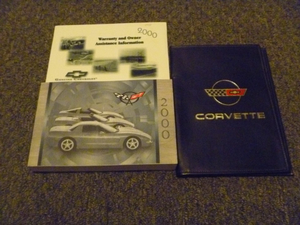 Chevrolet Corvette купе 2000 года с откидным верхом владелец оператор ручной набор  - Изображение 1 из 1