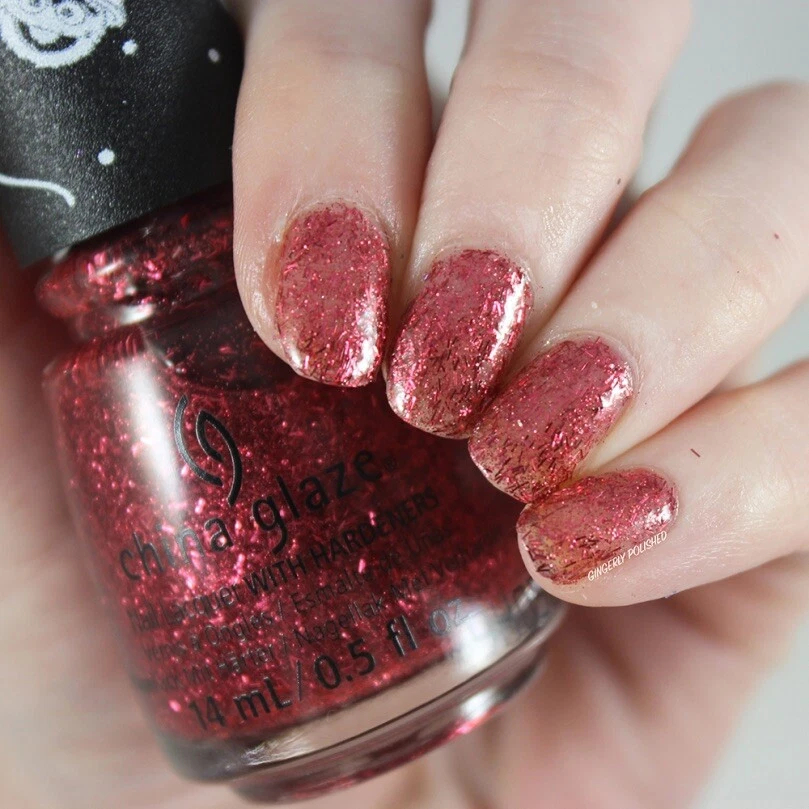 China Glaze - #1696 On the Nice List - Glitter Red, Shiny, Nail Polish - Image 1 of 1