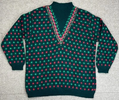 Suéter United Colors Of Benetton Para Mujer De Colección Hecho en Italia Mezcla de Lana Talla 46 Foto 1 de 4