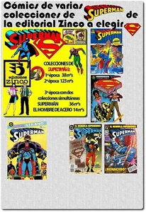 SUPERMAN editorial ZINCO - A ELEGIR varios números de todas las colecciones - Imagen 1 de 62