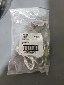 *8PACK* J Hook Bolts 3-3/4" - Zinc Coated - National Hardware | N232-942 - Picture 1 of 2