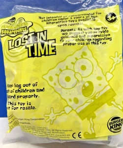 Burger King 2005 Bob Esponja Pantalones Cuadrados Perdidos en el Tiempo - Piloto Bob Esponja - Imagen 1 de 2