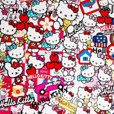 Stickerbomb Hello-Kitty Auto-folie 3D Car Wrapping Luftkanälen,Logos & Marken