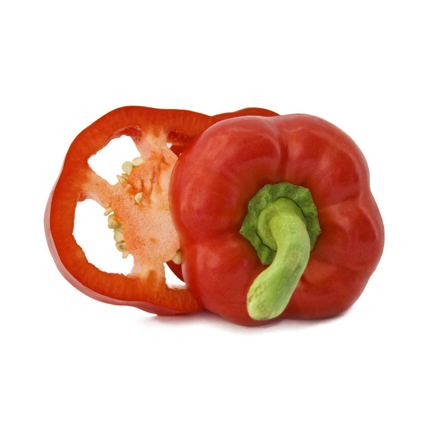 Magnetpinnwand Magnettafel Paprika rot Scheiben Küchenbild 40 x 40 cm - Bild 1 von 1