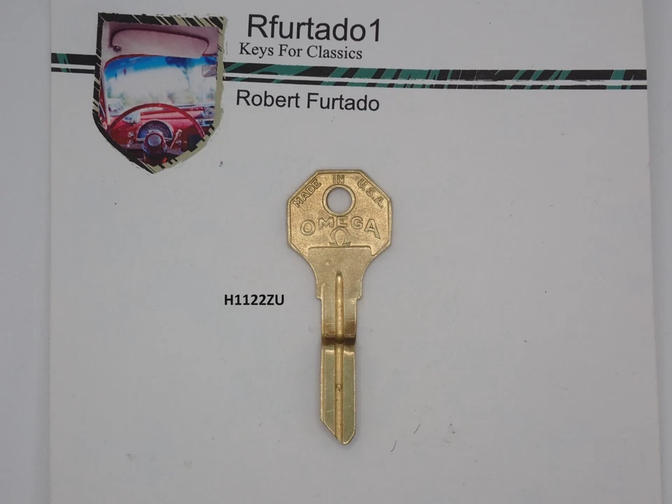 Llave en blanco Yale Omega para Chrysler / Plymouth / Dodge / Desoto / Airflow 1934 Foto 1 de 1