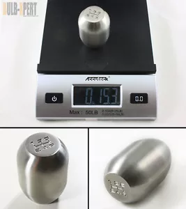 M10 X 1.25 1 LB TYPE R STYLE HEAVY WEIGHTED 5 SPEED STEEL SHIFT KNOB FOR MAZDA - Picture 1 of 2