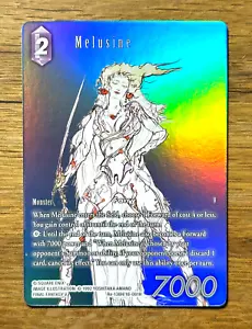 Final Fantasy TCG Legacy Collection Melusine Re-138H/18-081H Arte Completo *LÁMINA* FFV - Imagen 1 de 2
