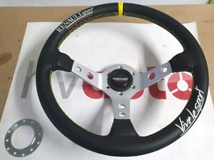 Sportlenkrad Glattleder Renault Sport R5 Turbo Clio GT Turbo Megane 350mm/80mm - Picture 1 of 9