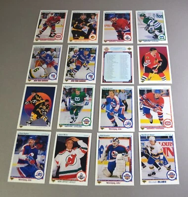 1990-91 Upper Deck NHL Hockey Sports Trading Cards #259 - #496 - Your Choice - Image 1 of 4